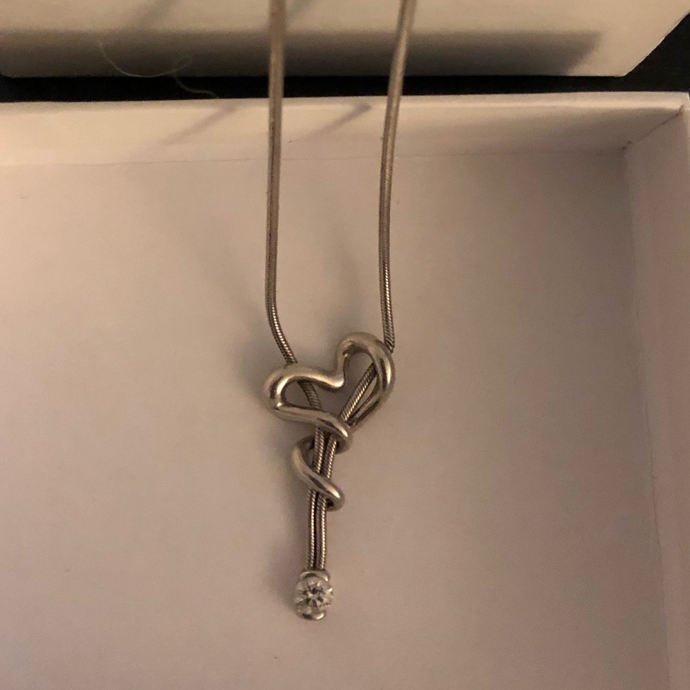 Jose Hess Squiggle Diamond Necklace - Picture 4 of 5